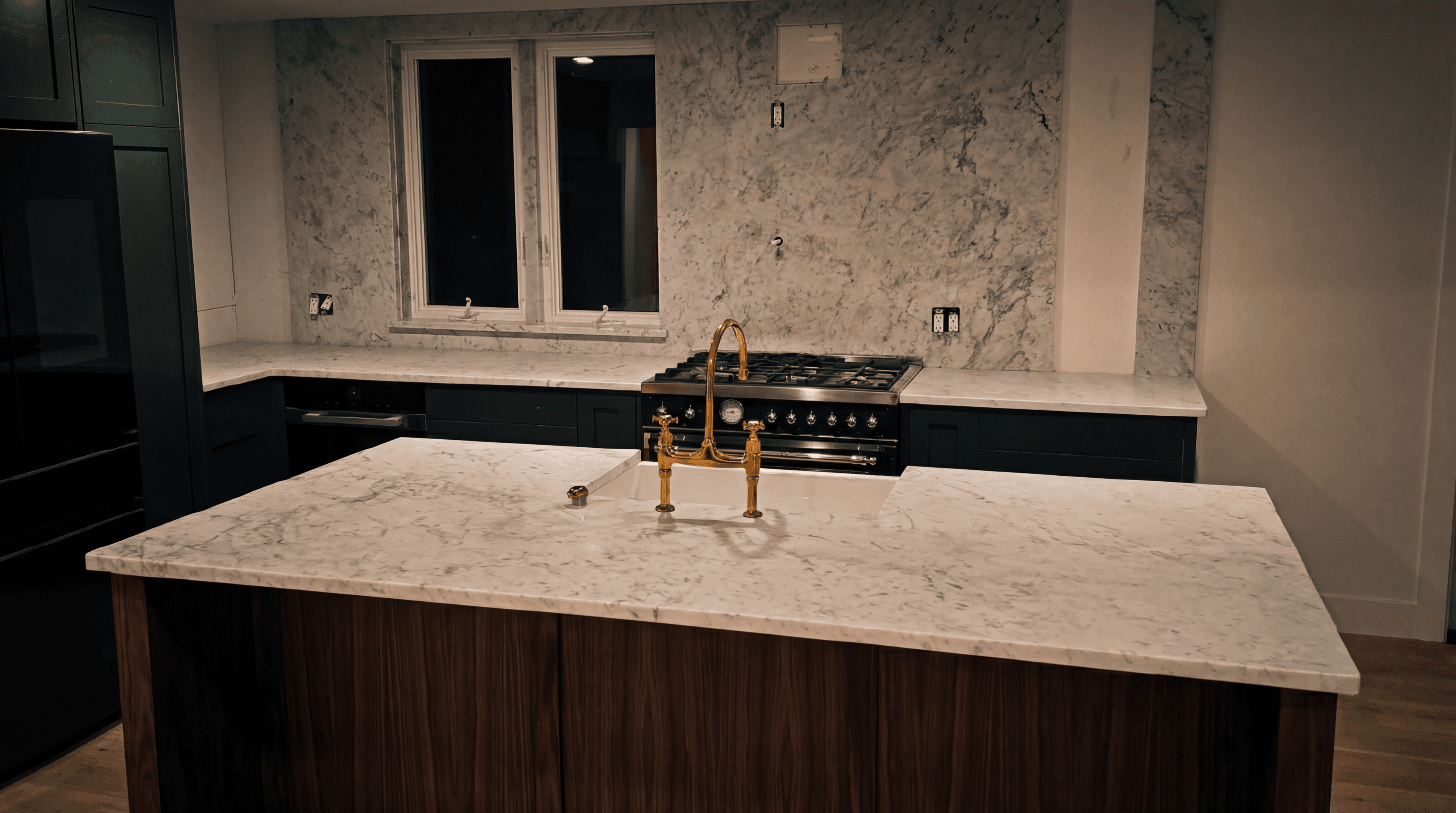 Light-filled modern kitchen